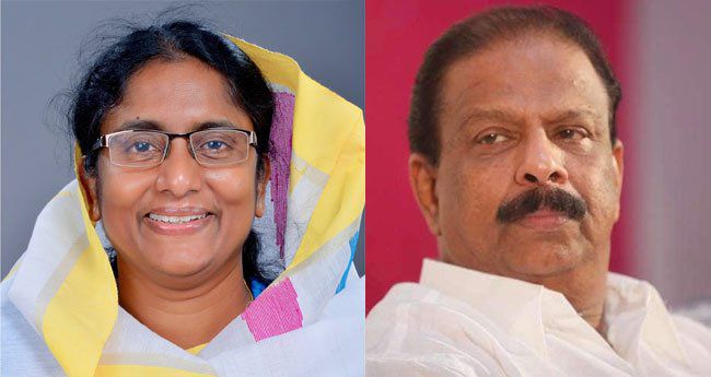 സു​ധാ​ക​ര​നോ​ട് ക്ഷ​മ ചോ​ദി​ച്ച്‌ ഷാ​നി​മോ​ള്‍ ഉ​സ്മാ​ന്‍