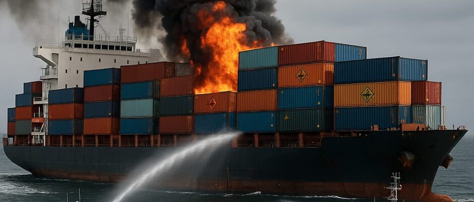 കപ്പൽ ചരിയുന്നു