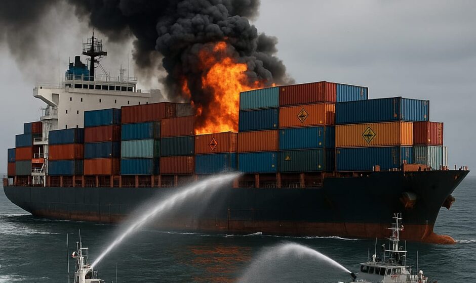 കപ്പൽ ചരിയുന്നു