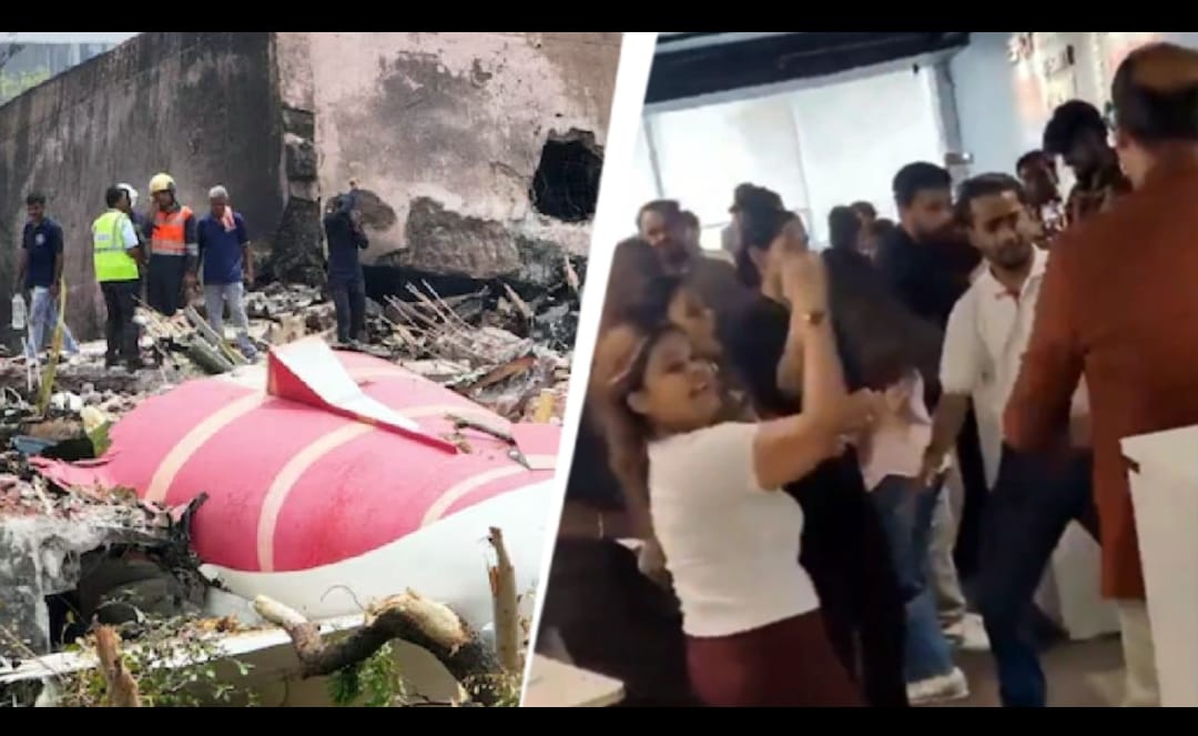 ദുരന്തം പശ്ചാത്തലത്തിൽ എയർ ഇന്ത്യ ഓഫീസിൽ ആഘോഷം; സമൂഹമാധ്യമങ്ങളിൽ ശക്തമായ പ്രതിഷേധം