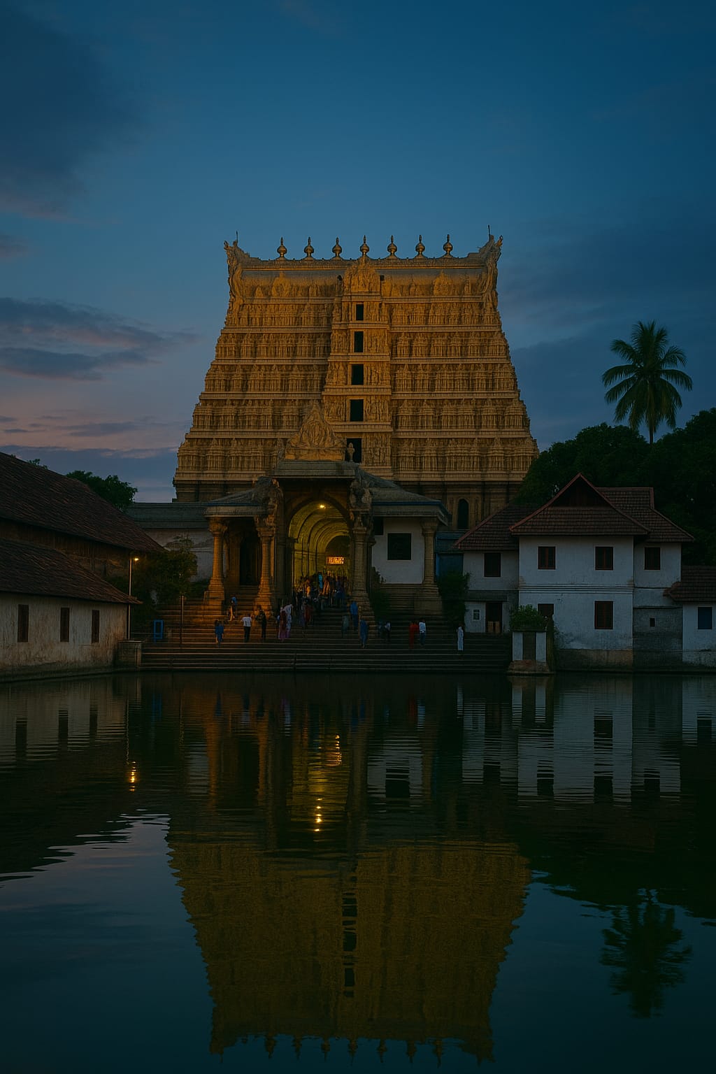 പത്മനാഭസ്വാമി ക്ഷേത്രത്തിൽ മെറ്റാ ഗ്ലാസ് ധരിച്ച് പ്രവേശനം; ഭക്തൻ കസ്റ്റഡിയിൽ