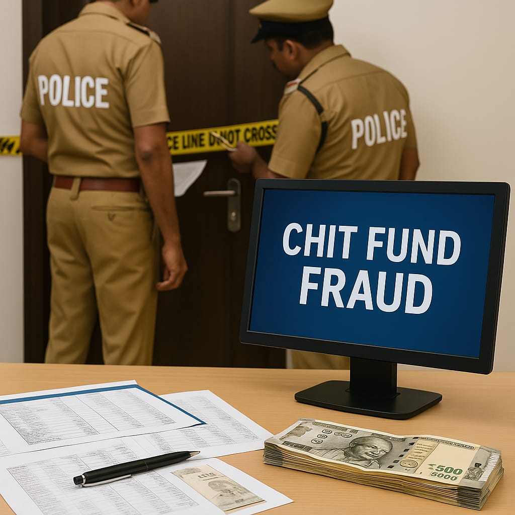 100 കോടി രൂപയുടെ ചിട്ടി തട്ടിപ്പ്; ആലപ്പുഴ സ്വദേശികൾ മുങ്ങി