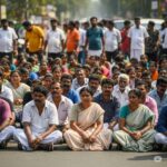 മിഥുന് വിട നൽകാൻ അമ്മ സുജ നാട്ടിലെത്തി; നാടിൻ്റെ കണ്ണീരിൽ അന്ത്യയാത്ര