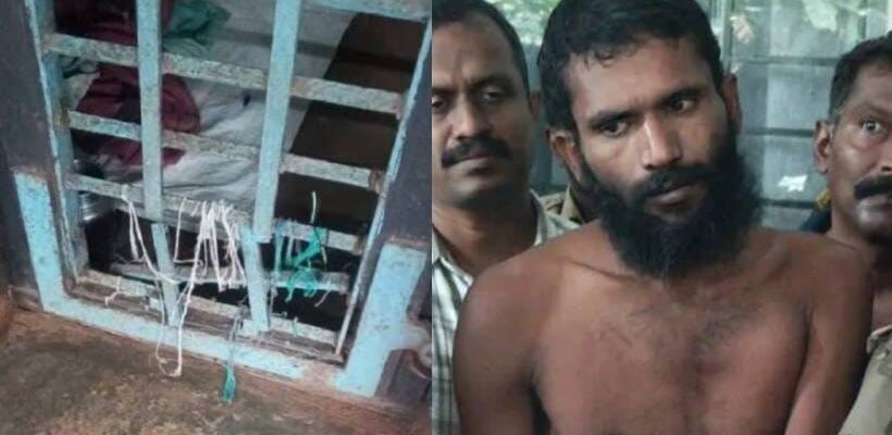 ഗോവിന്ദച്ചാമിയുടെ രക്ഷപ്പെടൽ ഒറ്റയ്ക്ക്