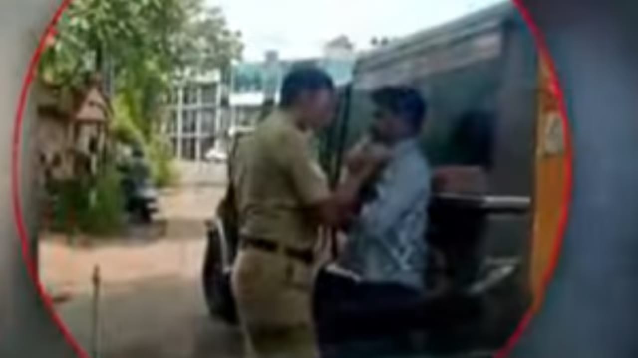 ഡ്രൈവറുടെ മുഖത്തടിച്ചതിന് നടപടി; പൊലീസുകാരൻ നൗഷാദിന് സസ്പെൻഷൻ