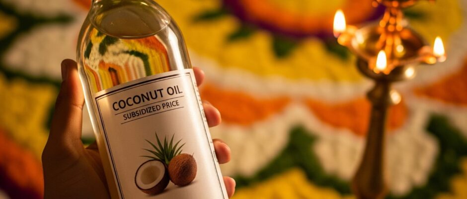 വെളിച്ചെണ്ണ വില കുറയുന്നു