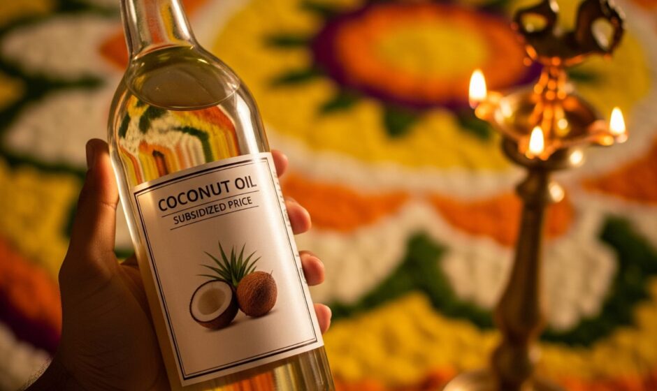 വെളിച്ചെണ്ണ വില കുറയുന്നു