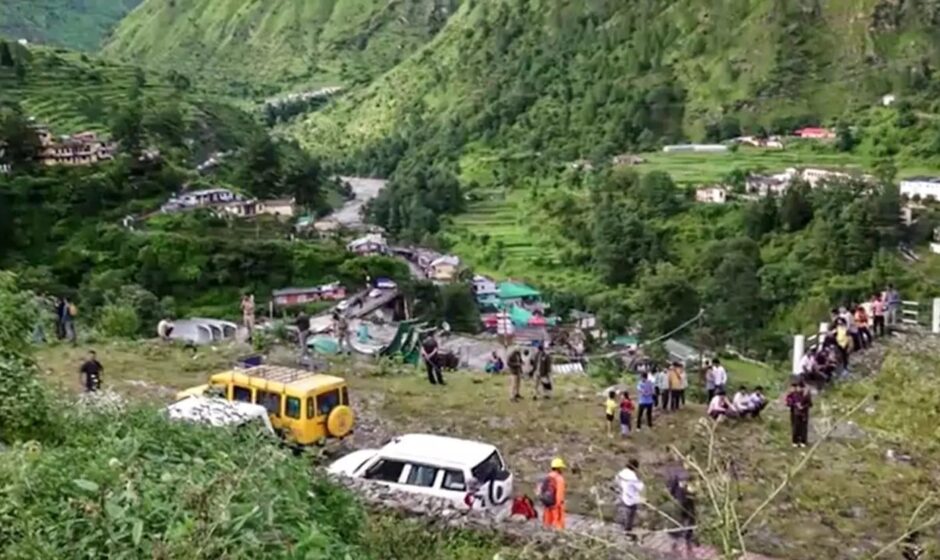 ഉത്തരാഖണ്ഡിൽ മിന്നൽ പ്രളയം