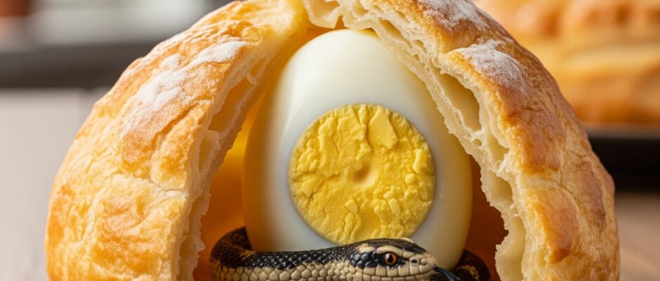 മുട്ട പഫ്സിൽ പാമ്പിനെ കണ്ട യുവതി പോലീസിൽ പരാതി നൽകി