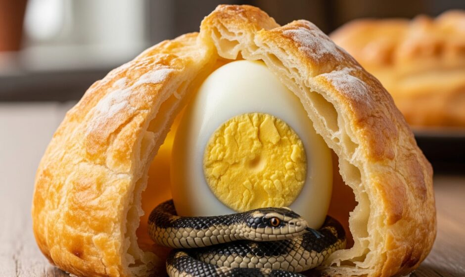 മുട്ട പഫ്സിൽ പാമ്പിനെ കണ്ട യുവതി പോലീസിൽ പരാതി നൽകി