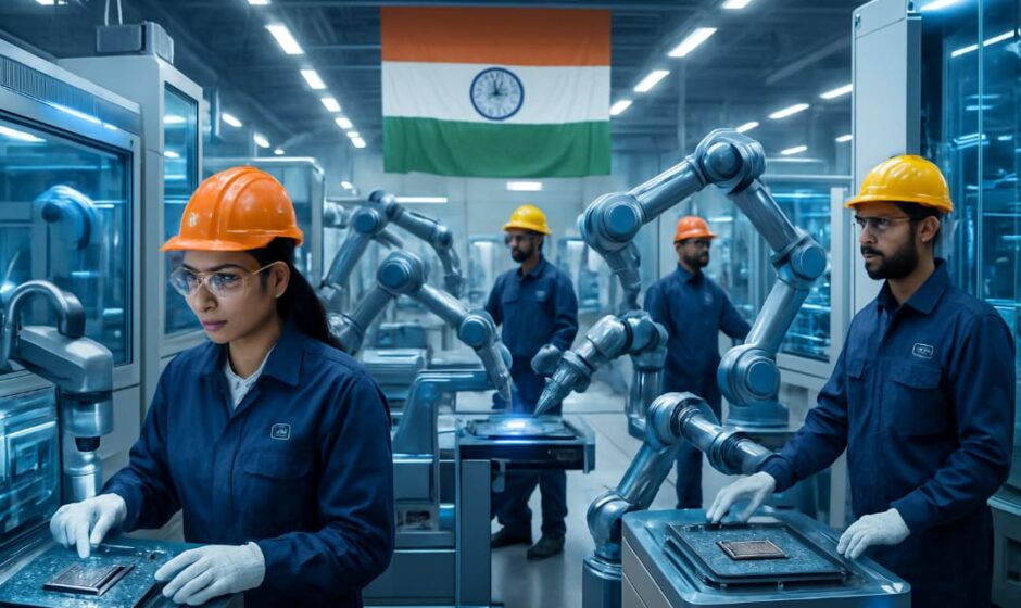 ന്യൂഡൽഹി: രാജ്യത്തിന്റെ ടെക്‌നോളജി മേഖലയ്ക്ക് വലിയ മാറ്റങ്ങൾ കൊണ്ടുവരുന്ന പ്രഖ്യാപനവുമായി പ്രധാനമന്ത്രി നരേന്ദ്ര മോദി രംഗത്തെത്തി. "Made in India" സെമികണ്ടക്ടർ ചിപ്പുകൾ 2025 അവസാനത്തോടെ വിപണിയിലെത്തും എന്നതാണ് മോദിയുടെ വാഗ്ദാനം.