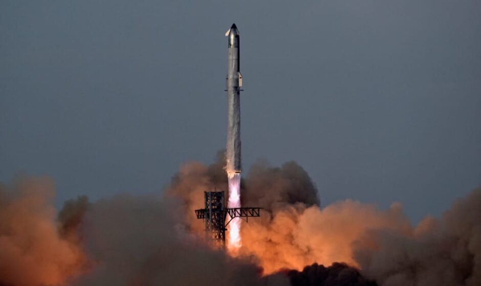 ​സ്റ്റാർഷിപ്പ് ദൗത്യം വിജയകരം