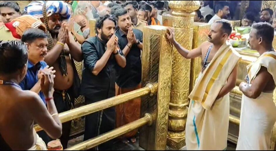 ​രാഹുൽ മാങ്കൂട്ടത്തിൽ ശബരിമലയിൽ എത്തി, പുലർച്ചെ ദർശനം നടത്തി