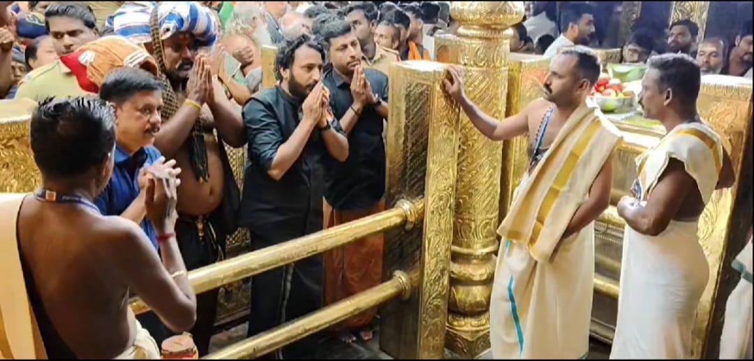 ​രാഹുൽ മാങ്കൂട്ടത്തിൽ ശബരിമലയിൽ എത്തി, പുലർച്ചെ ദർശനം നടത്തി