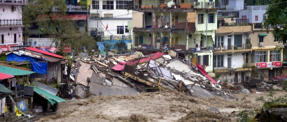 ഉത്തരാഖണ്ഡിനെ നടുക്കി മേഘവിസ്ഫോടനം: