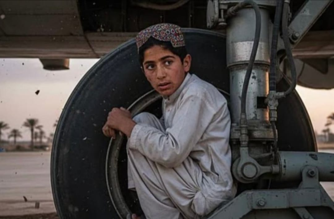 അതിജീവനത്തിന്റെ അദ്ഭുതയാത്ര: വിമാനത്തിന്റെ ലാൻഡിങ് ഗിയറിൽ ഒളിച്ച് 13-കാരൻ കാബൂളിൽ നിന്ന് ഡൽഹിയിലേക്ക്