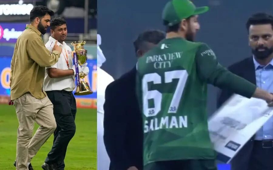 റണ്ണേഴ്സ് അപ്പ് ചെക്ക് നിലത്തെറിഞ്ഞ് ആഗ, കൂവിവിളിച്ച് കാണികൾ;