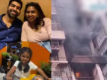 നവി മുംബൈ ഫ്ലാറ്റ് തീപിടിത്തം: മരിച്ചവരിൽ ഒരു മലയാളി കുടുംബം