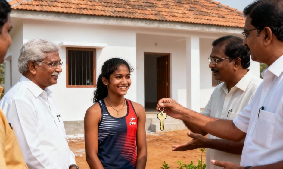 മെഡലുകൾ നേടിയിട്ടും വീടില്ലാതെ കഷ്ടപ്പെട്ടു;