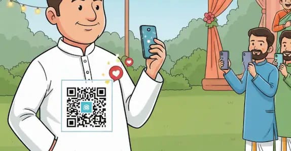 കേരളത്തിലെ ആ കല്യാണം’ രാജ്യമാകെ വൈറൽ’; വധുവിന്റെ പിതാവിന്റെ ‘പേടിഎം ക്യൂആർ കോഡ്’ ഷർട്ട് തരംഗമായി