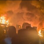 വൻ തീപിടിത്തം: നഗരത്തിലെ പ്രമുഖ വ്യാപാരത്തിന്റെ സ്ഥാപനം കത്തിപ്പോയി; തീ നിയന്ത്രണം വിധേയമാക്കാൻ ശ്രമം തുടരുന്നു.