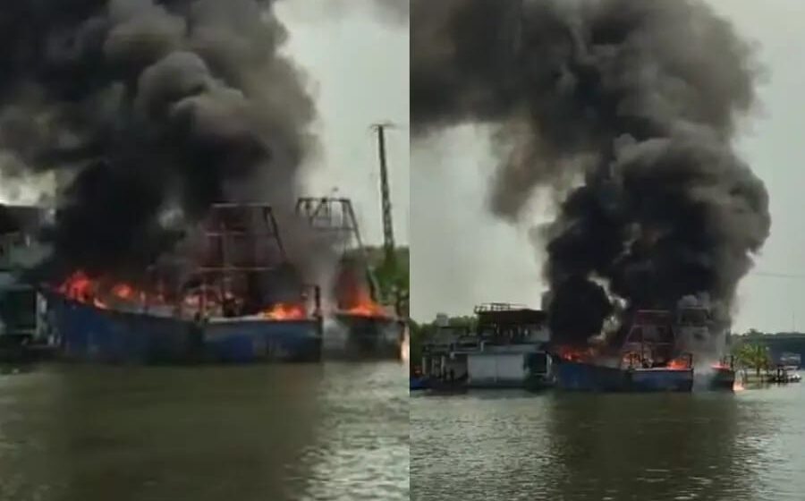 കാവനാട് തീപ്പിടിത്തം;