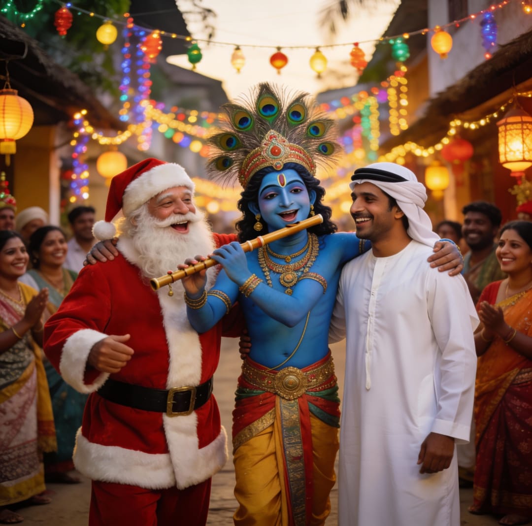 ഇതാണ് യഥാർത്ഥ ക്രിസ്മസ്; പെരിഞ്ഞനത്ത് മതസൗഹാർദ്ദത്തിന്റെ കരോൾ കാഴ്ച