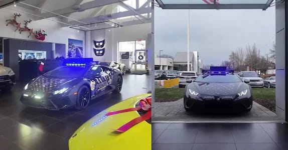 ന്യൂ ജേഴ്സി പോലീസ് സേനയിൽ ലംബോർഗിനി സൂപ്പർ കാർ; ലക്ഷ്യം കുറ്റവാളികളെ പിടിക്കലല്ല!