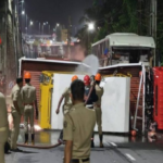വെമ്പായം ബാറിൽ പെട്രോളൊഴിച്ച് തീവെപ്പ്; വധശ്രമത്തിന് കേസ്