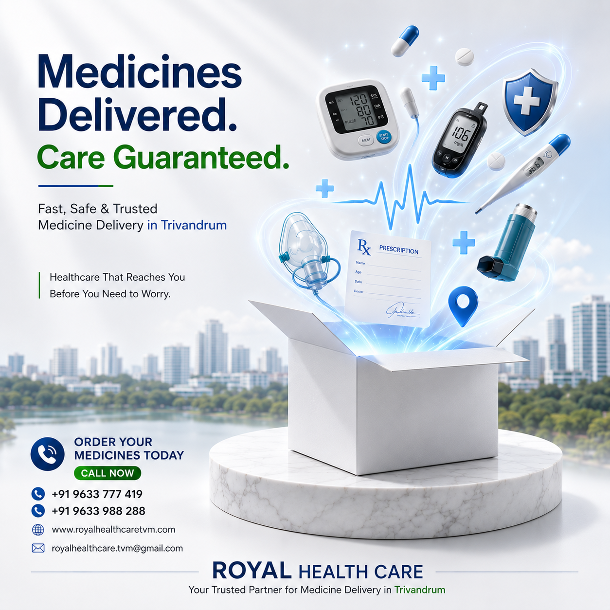 best medicine delivery in trivandrum