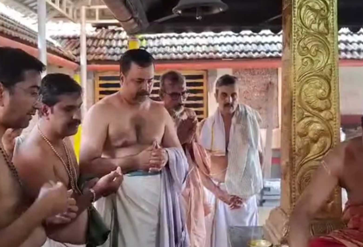 ശബരിമല ദോഷപരിഹാരം: കൊല്ലൂര്‍ മൂകാംബികയില്‍ പ്രസാദസൂക്ത ഹോമവും പ്രത്യേക പൂജകളും നടത്തി ദേവസ്വം ബോര്‍ഡ്