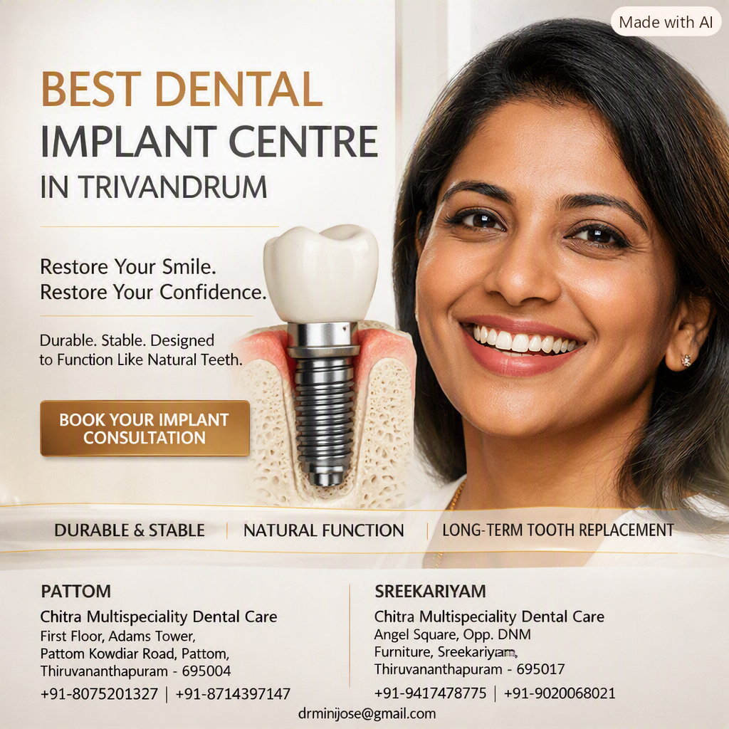 best dental implant center in trivandrum