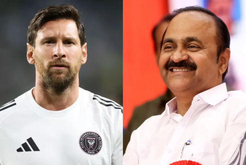 മെസിയുടെ വരവിനെച്ചൊല്ലിയുള്ള തട്ടിപ്പ്: സമഗ്ര അന്വേഷണത്തിന് ഉത്തരവിട്ട് മുഖ്യമന്ത്രി വി.ഡി. സതീശൻ