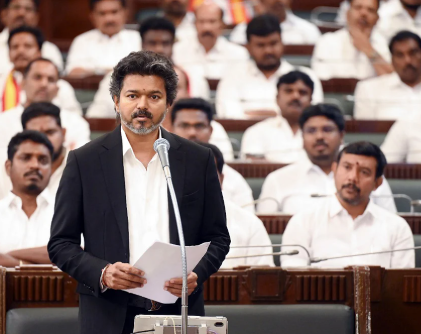  സ്ത്രീകളെ അപമാനിക്കുന്നത് അനുവദിക്കില്ല: ഡിഎംകെയ്ക്കെതിരെ രൂക്ഷ വിമർശനവുമായി വിജയ്
