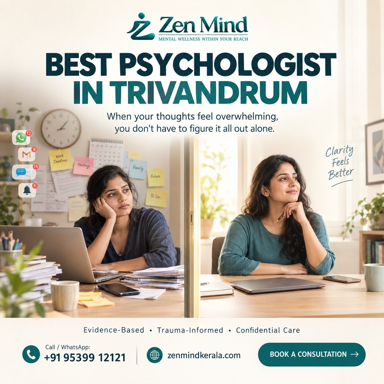 best psychologist in trivandrum