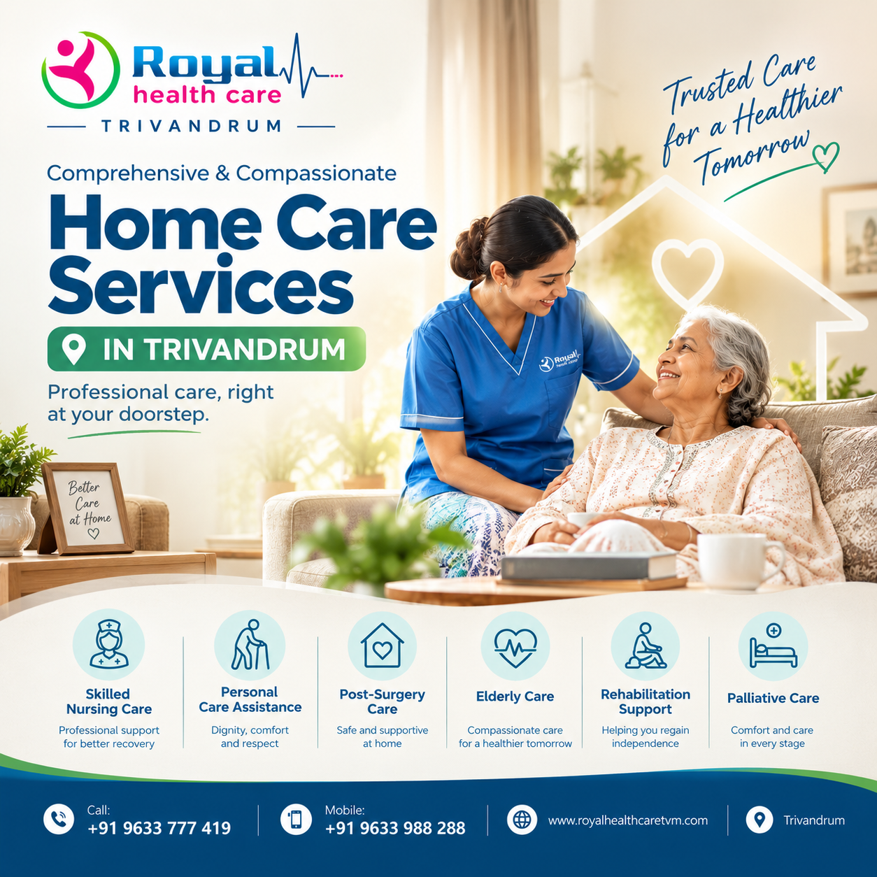 best home care services in trivandrum