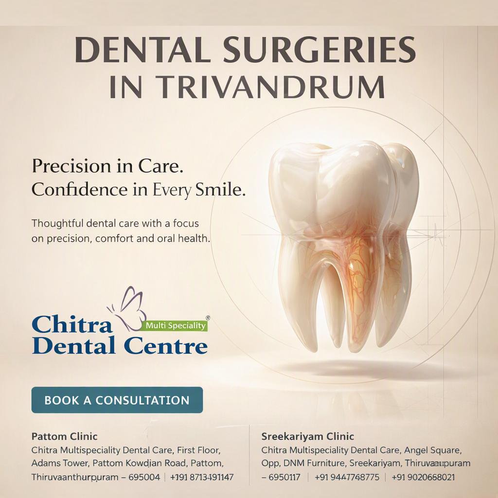best dental surgeries in trivandrum