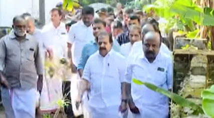 ചേരാനല്ലൂർ അപകടം: ജയബാലകൃഷ്ണന്റെ വീട് സന്ദർശിച്ച് രമേശ് ചെന്നിത്തല; പോലീസിന് വീഴ്ചയെന്ന് മന്ത്രി